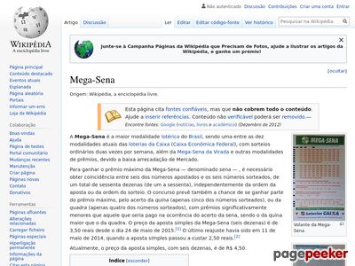 Wiki Megasena